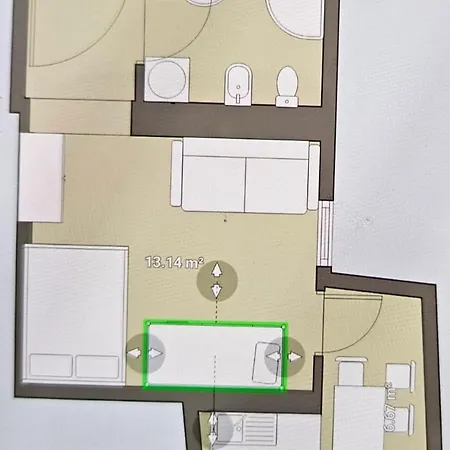 公寓 Ground Floor In Next To Flower Self Check In 100m To *